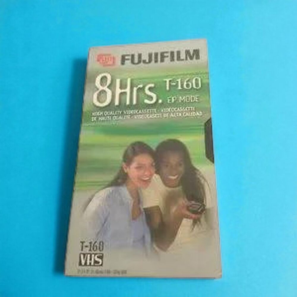 Fuji HQ T-160- 8Hours Recordable VHS Cassette Tapes - 1